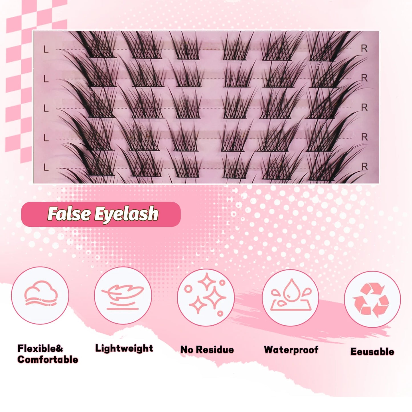Luxe DIY Cat-Eye Lash Clusters™