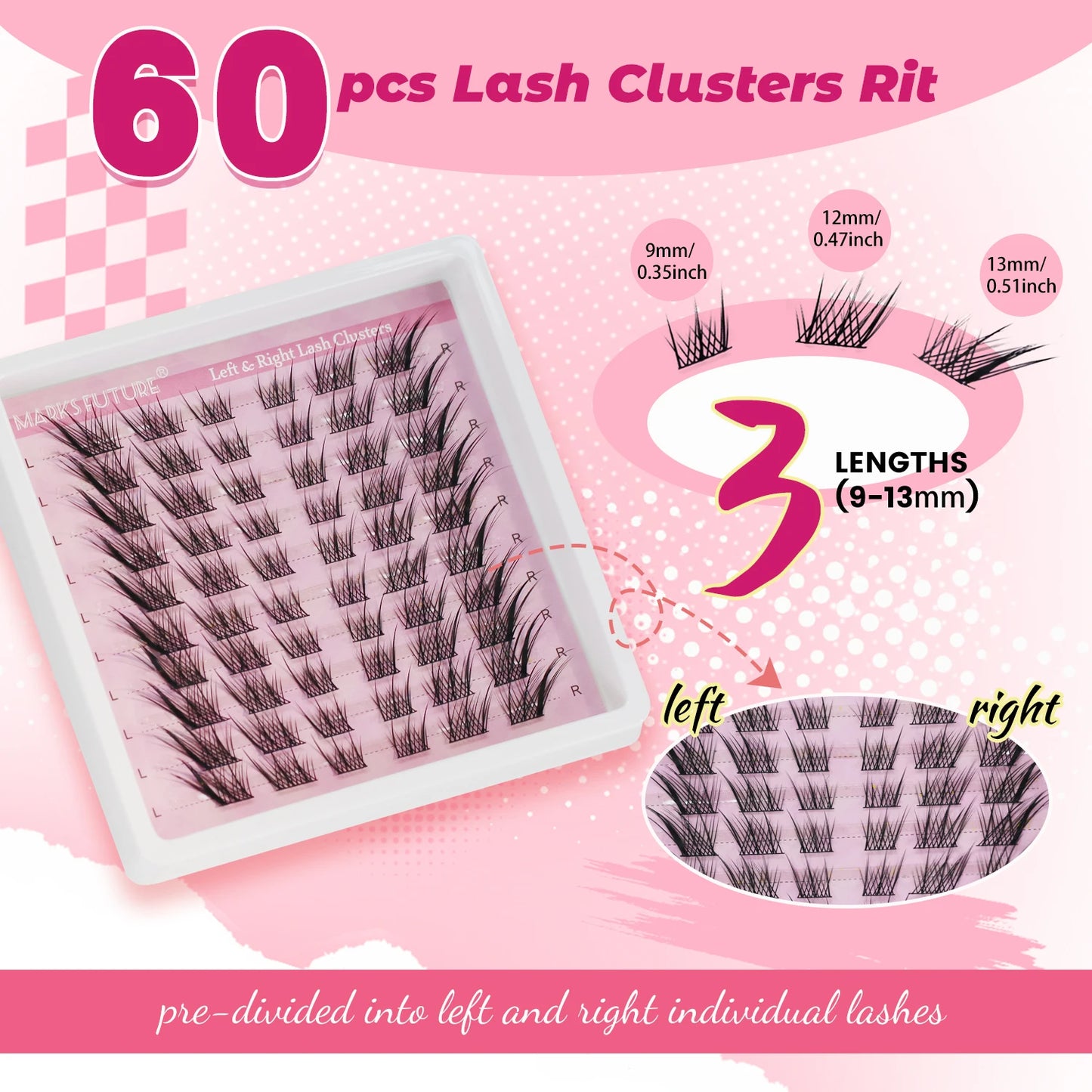 Luxe DIY Cat-Eye Lash Clusters™